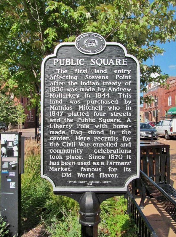Public Square Marker. Click for full size. Public Square Marker image. Click for full size.