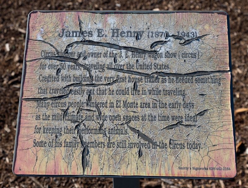 James E. Henry Marker image. Click for full size.