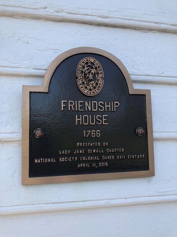 Plaque on the house. Click for full size. Plaque on the house image. Click for full size.