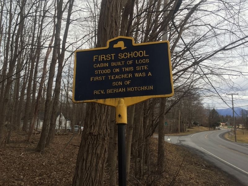 First School Marker image. Click for full size.