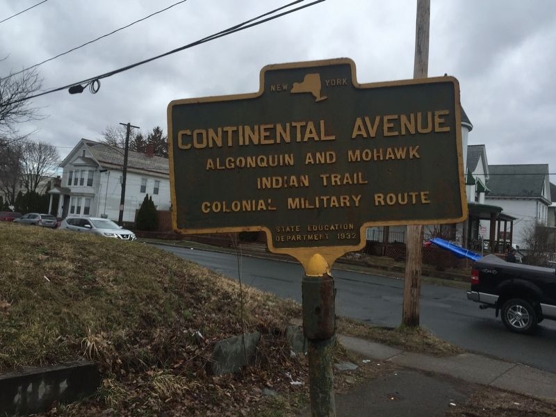Continental Avenue Marker image. Click for full size.