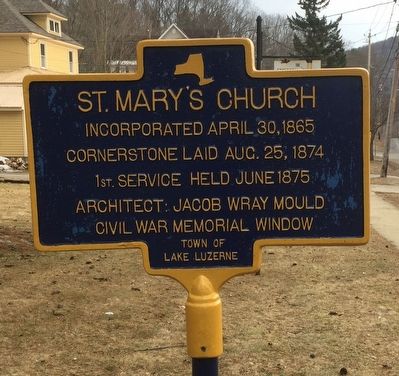 St. Marys Church Marker image. Click for full size.