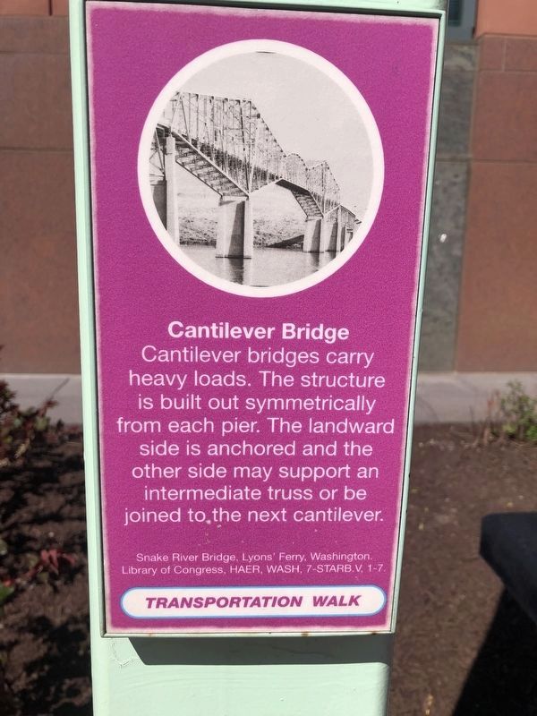 Cantilever Bridge Marker. Click for full size. Cantilever Bridge Marker image. Click for full size.