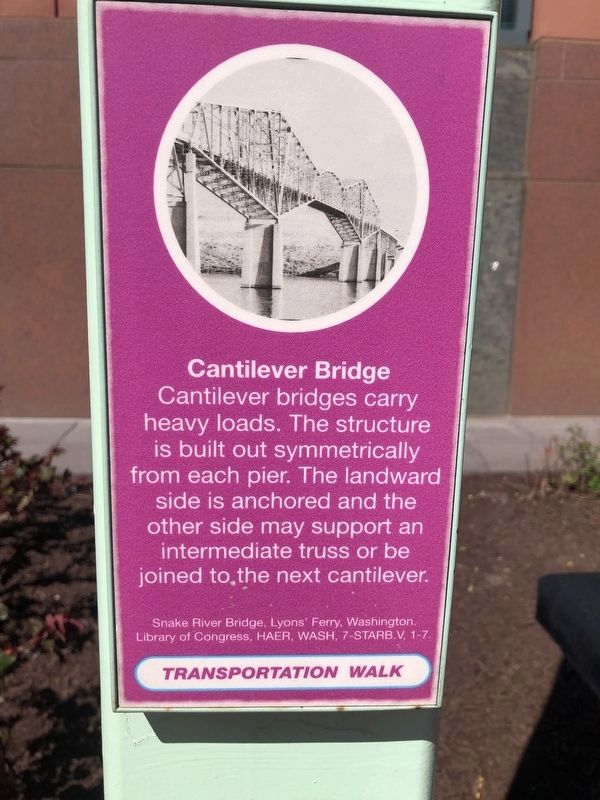 Cantilever Bridge Marker image. Click for full size.