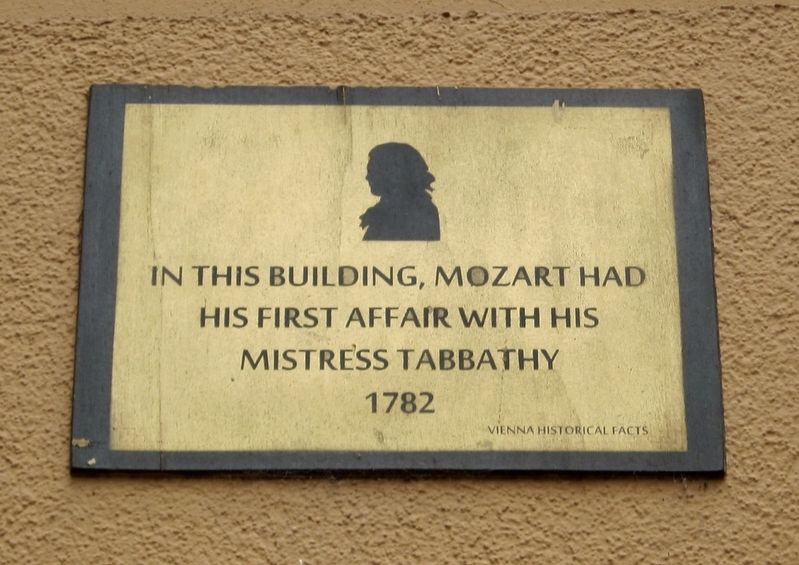 Mozart's First Marker image. Click for full size.
