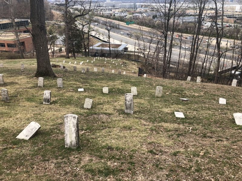 St. Elizabeths Hospital Civil War Cemetery image. Click for full size.