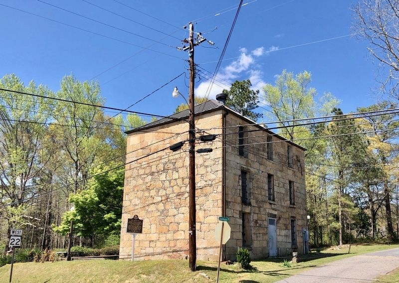 Coosa County / Old Rock Jail Marker image. Click for full size.