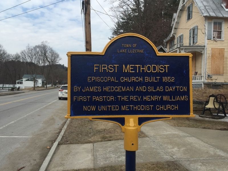 First Methodist Marker image. Click for full size.
