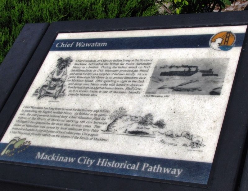 Chief Wawatam Marker image. Click for full size.