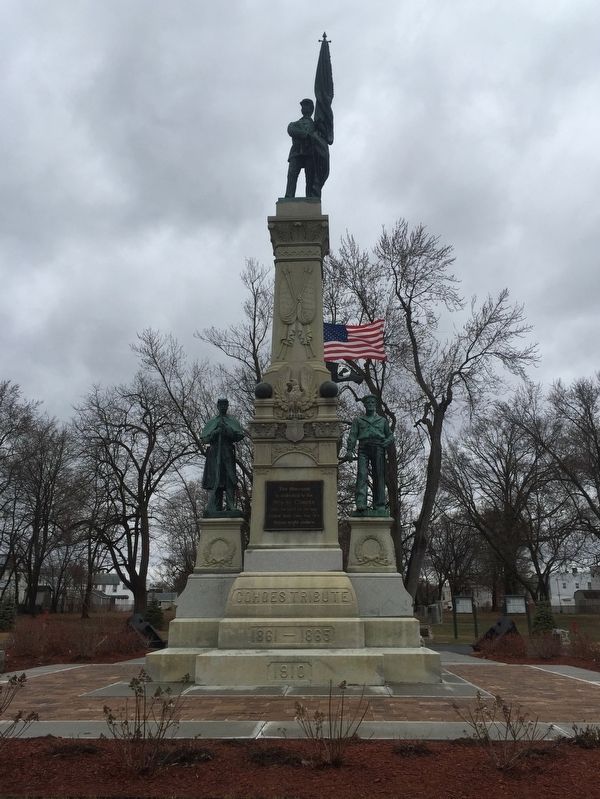 Cohoes Tribute Marker. Click for full size. Cohoes Tribute Marker image. Click for full size.