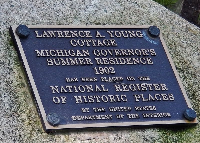 Lawrence A. Young Cottage Marker image. Click for full size.