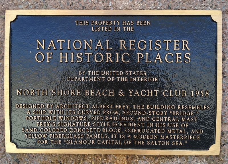 Yacht Club Marker image. Click for full size.