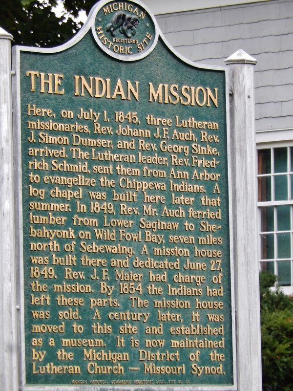 The Indian Mission Marker image. Click for full size.