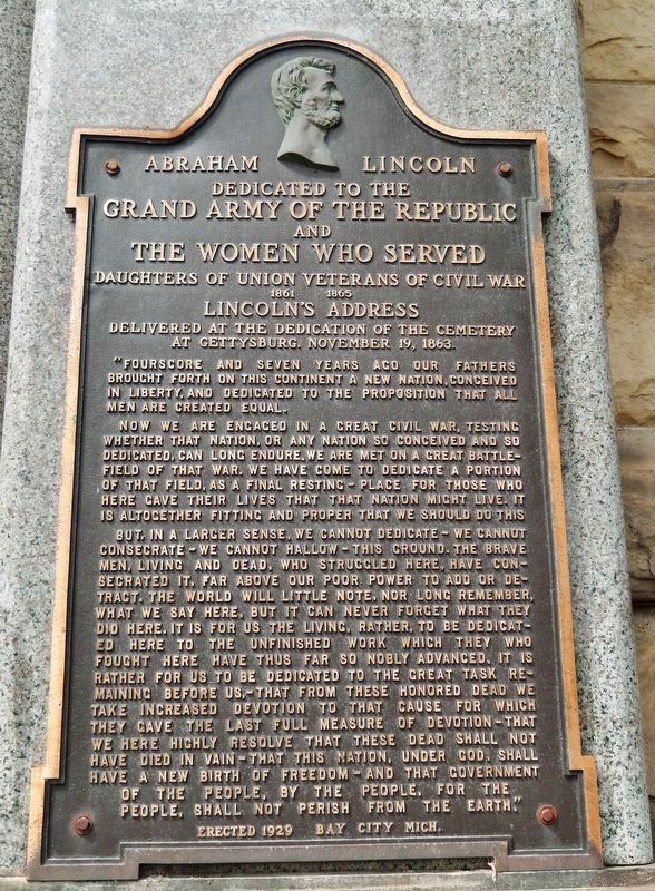 Abraham Lincoln Marker image. Click for full size.