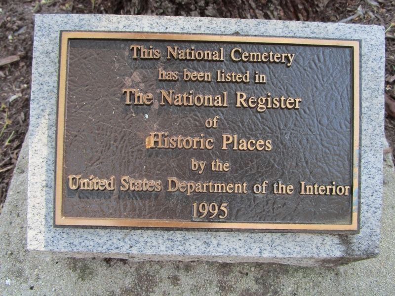 City Point National Cemetery NRHP Marker. Click for full size. City Point National Cemetery NRHP Marker image. Click for full size.