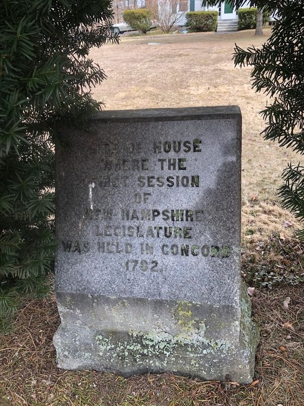 Site of House Marker. Click for full size. Site of House Marker image. Click for full size.