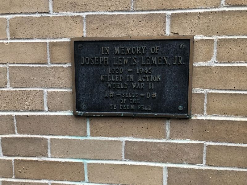 Joseph Lewis Lemen, Jr. Marker. Click for full size. Joseph Lewis Lemen, Jr. Marker image. Click for full size.