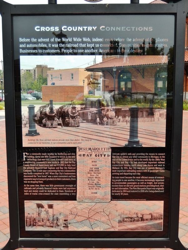 Cross Country Connections Marker image. Click for full size.
