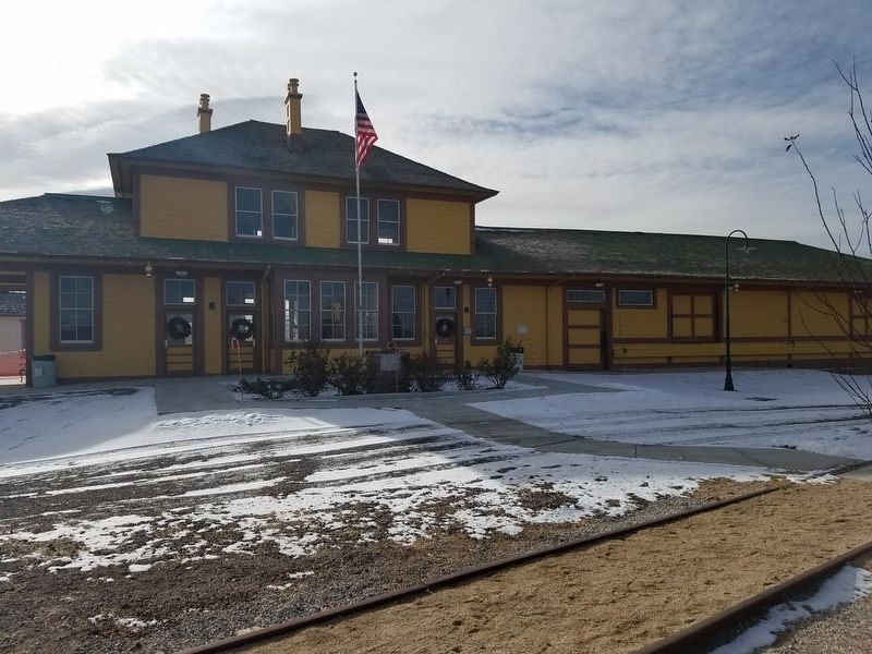 Fernley and Lassen Railway Depot image. Click for full size.