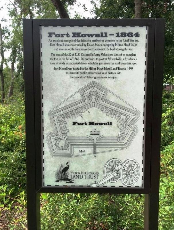 Fort Howell – 1864 image. Click for full size.