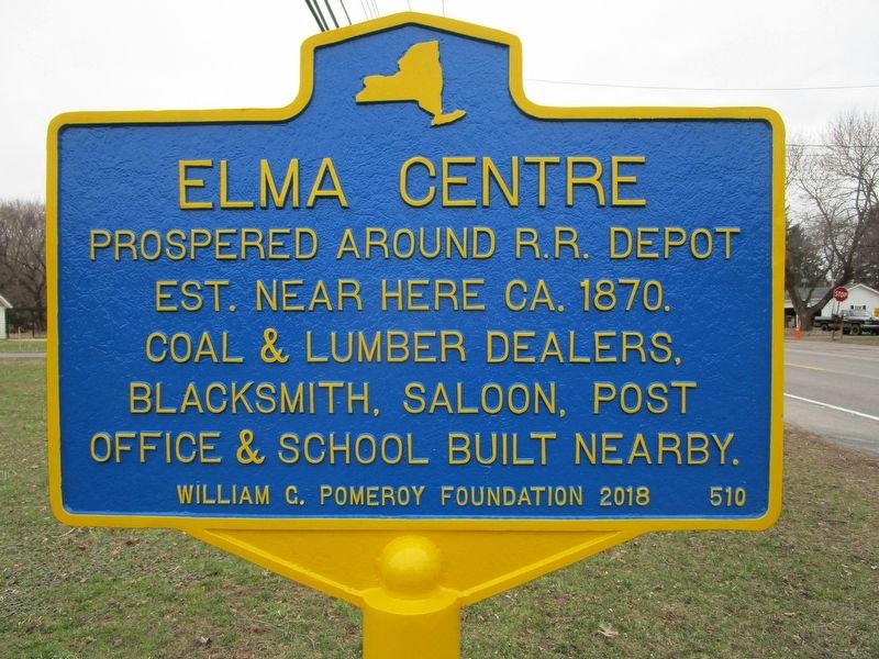 Elma Centre Marker image. Click for full size.