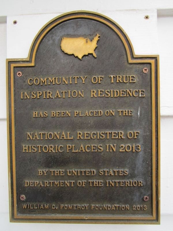 NRHP Plaque image. Click for full size.