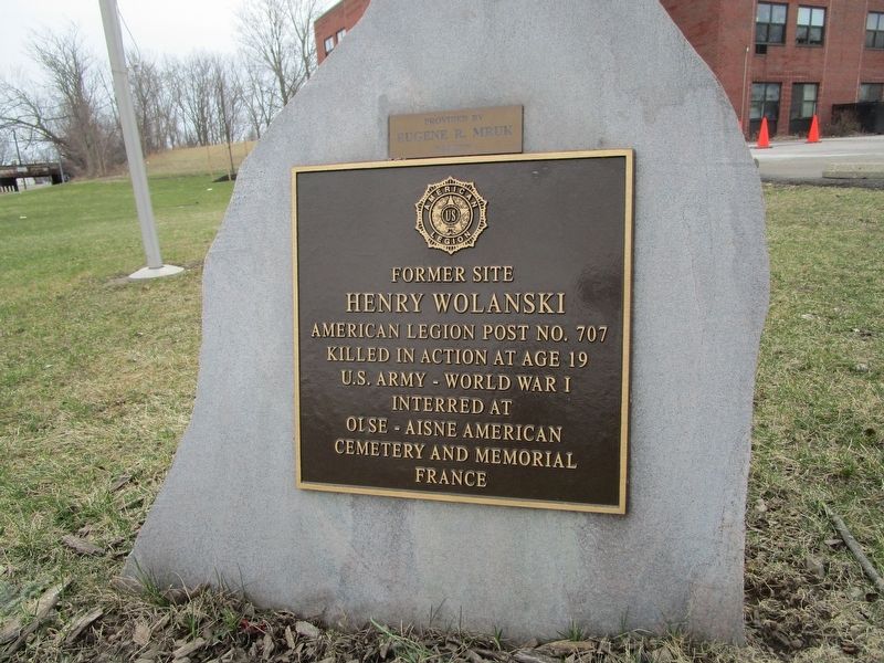 Henry Wolanski Marker/Memorial. Click for full size. Henry Wolanski Marker/Memorial image. Click for full size.