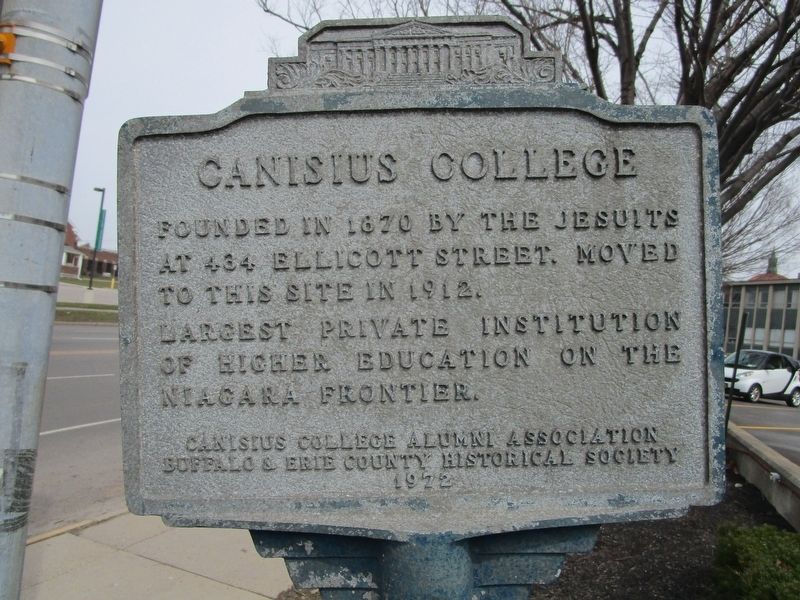 Canisius College Marker image. Click for full size.
