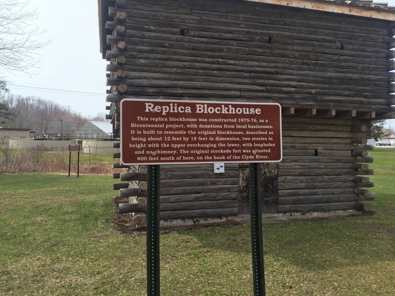 Replica Blockhouse Marker image. Click for full size.