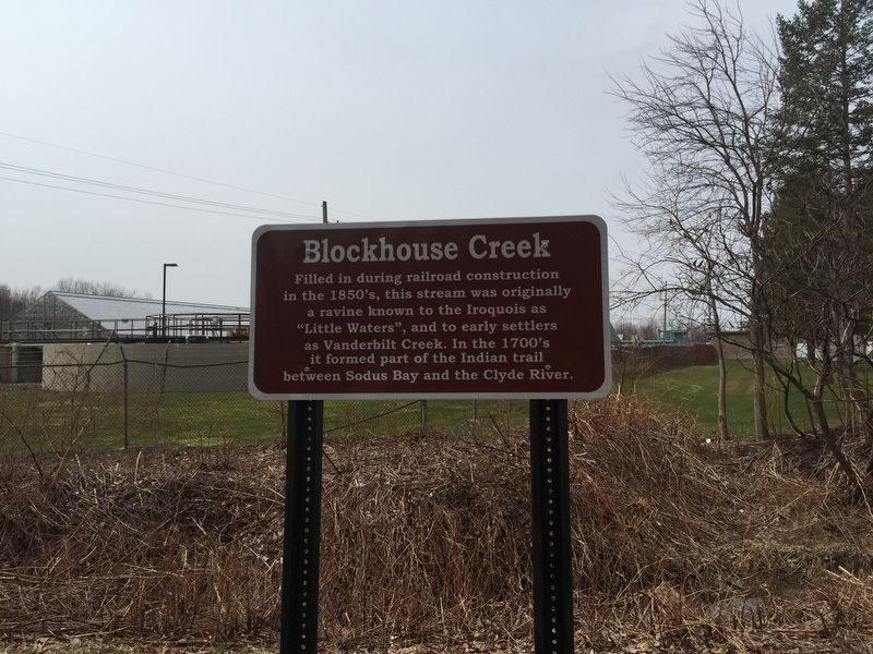Blockhouse Creek Marker image. Click for full size.