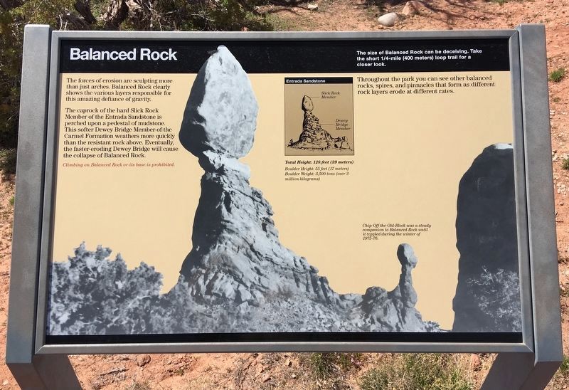 Balanced Rock Marker image. Click for full size.