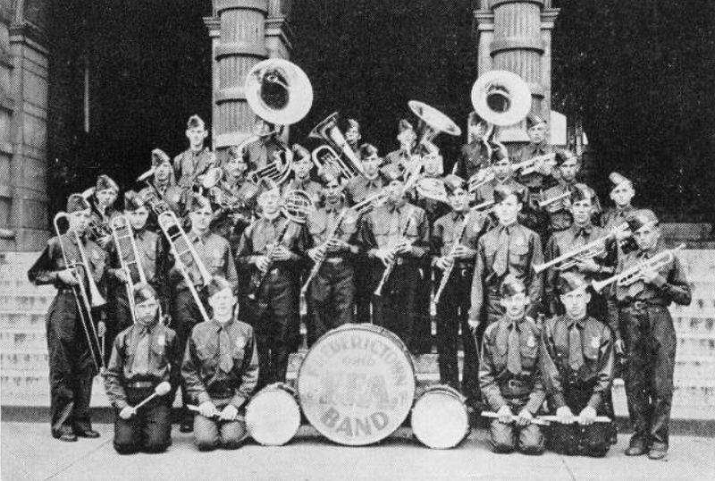“J. H. Lintner and his Fredericktown F.F.A. Band” image. Click for full size.
