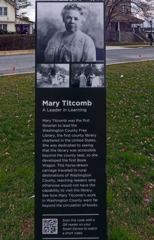 Mary Titcomb Marker image. Click for full size.