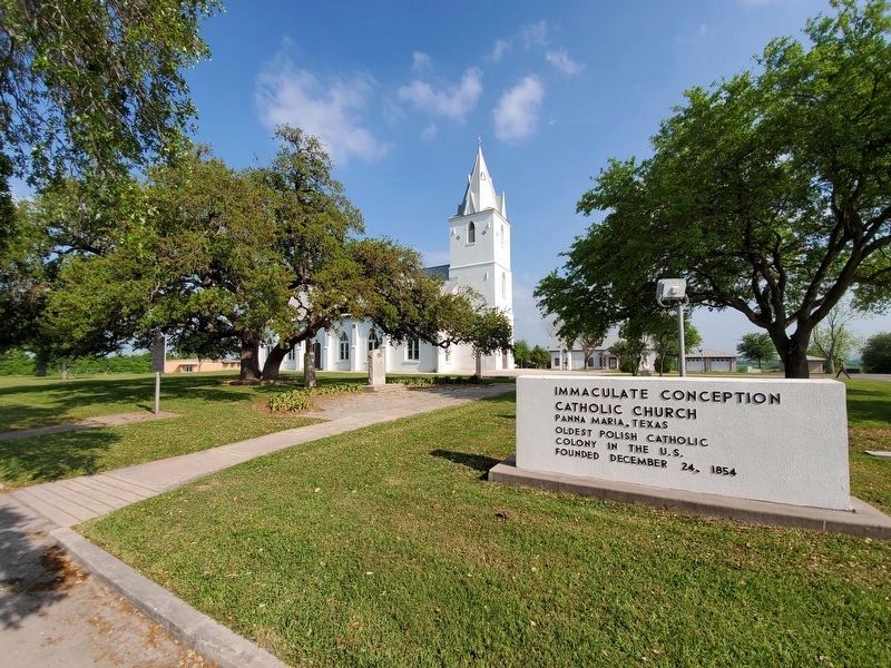 Town of Panna Maria Marker image. Click for full size.