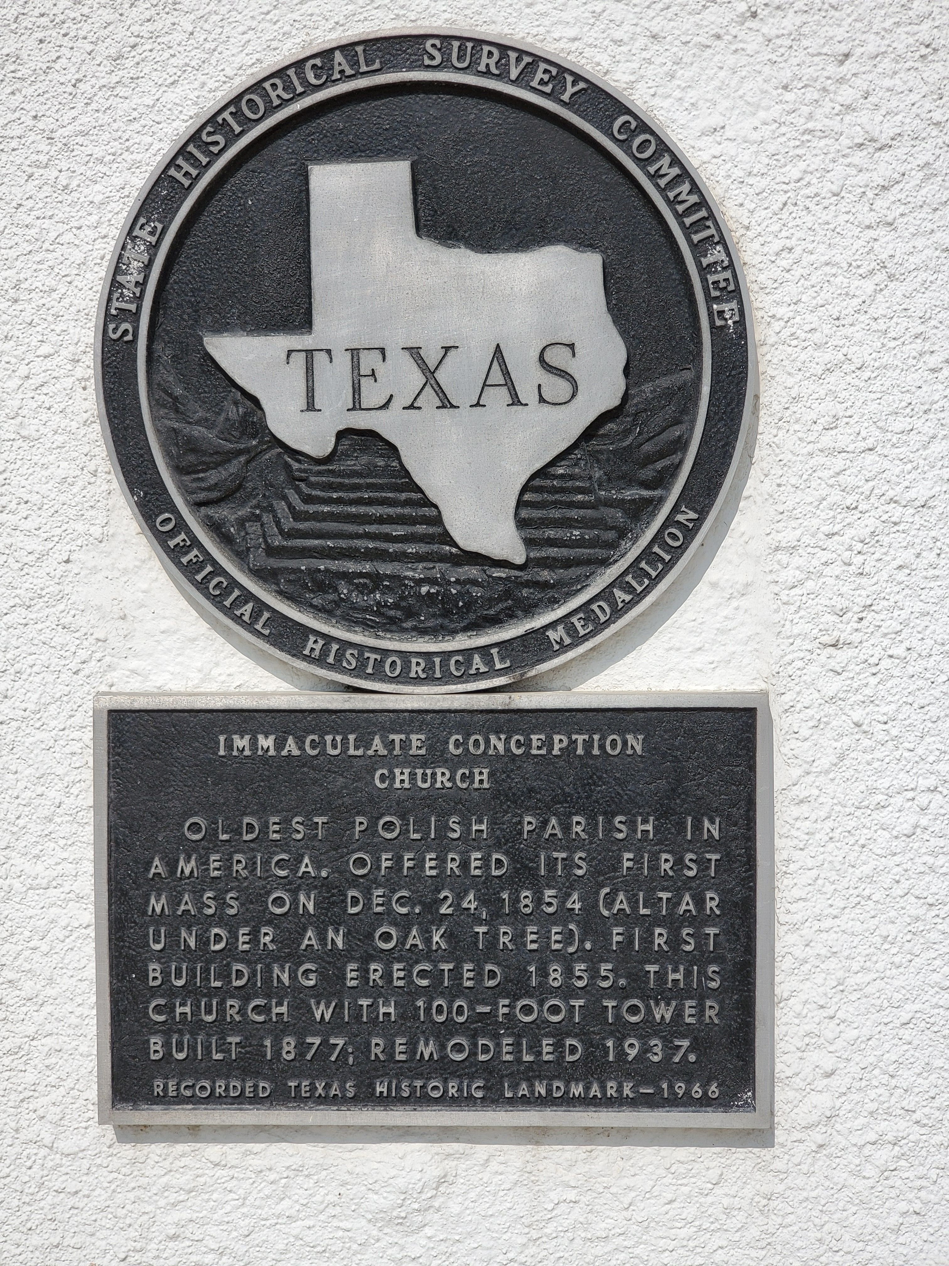 Immaculate Conception Church Marker