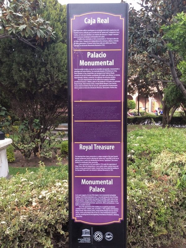 Royal Treasure / Monumental Palace Marker image. Click for full size.