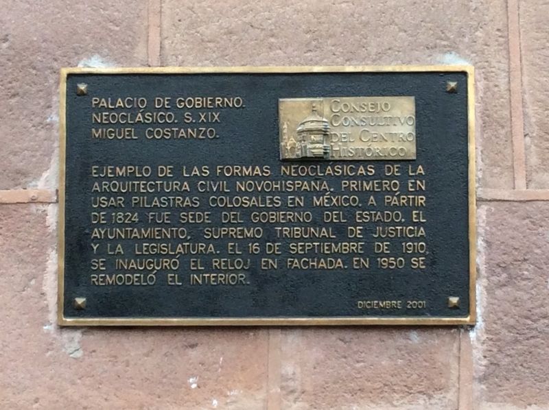 Government Palace Marker. Click for full size. Government Palace Marker image. Click for full size.