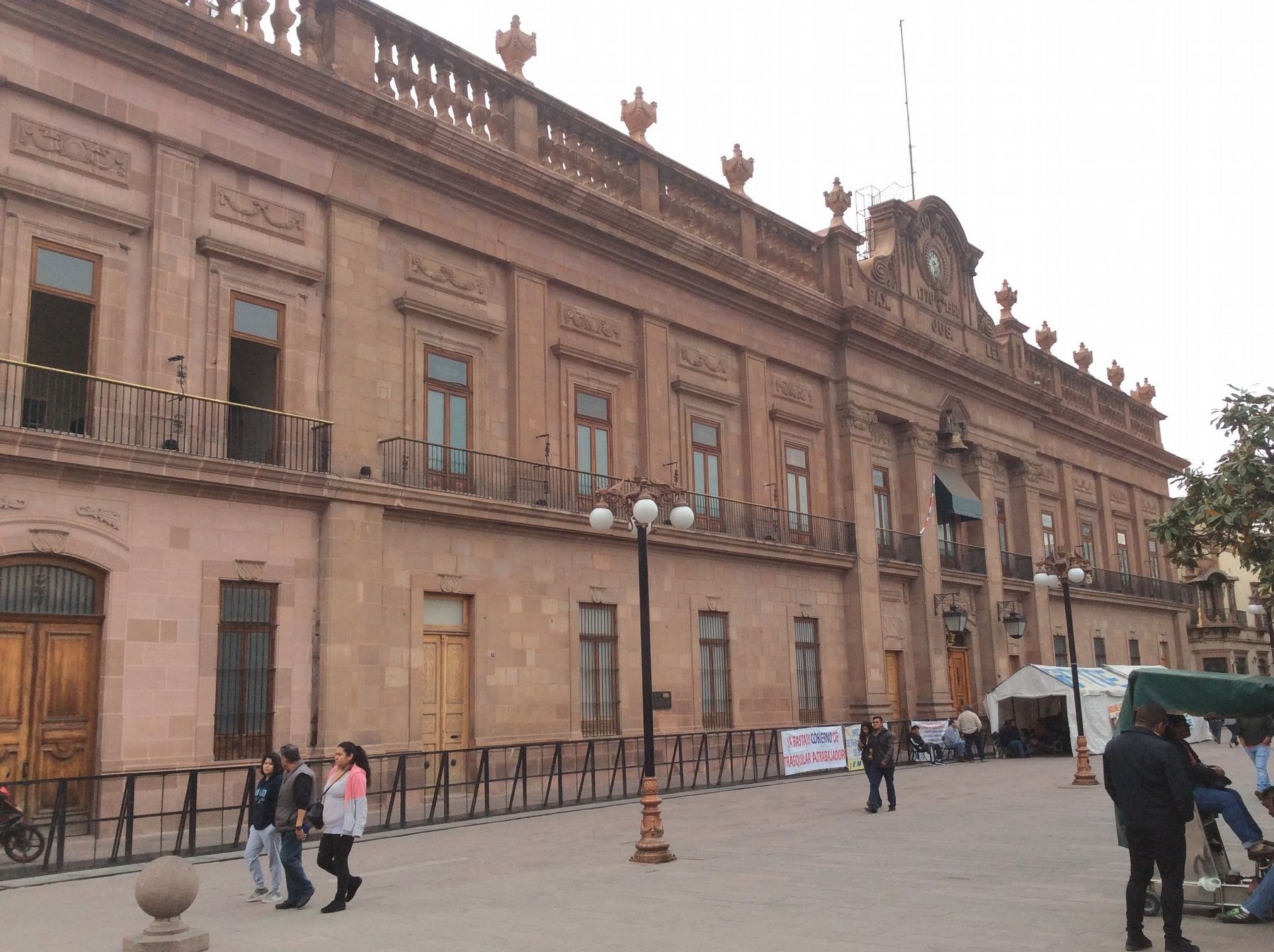 Government Palace and Marker. Click for full size. Government Palace and Marker image. Click for full size.