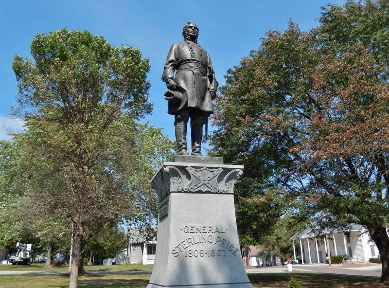 General Sterling Price Monument (<i>east side</i>) image. Click for full size.