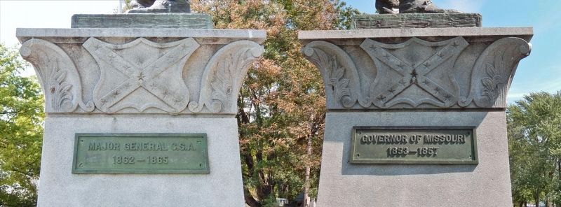 General Sterling Price Monument (<i>north & south sides</i>) image. Click for full size.