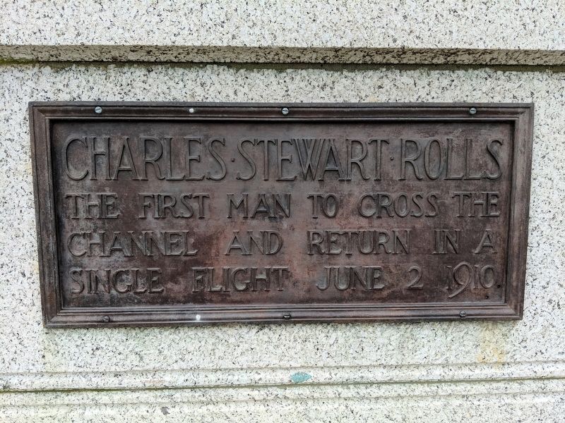 Charles Stewart Rolls Marker image. Click for full size.