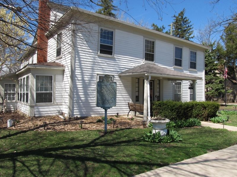 Plainfield House Marker. Click for full size. Plainfield House Marker image. Click for full size.