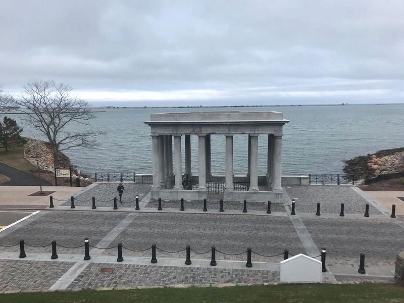 Plymouth Rock Shelter. Click for full size. Plymouth Rock Shelter image. Click for full size.