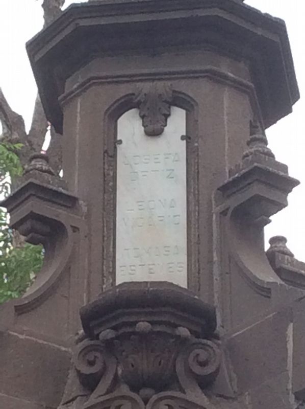 Tribute to the Heroes of Mexican Independence Marker. Click for full size. Tribute to the Heroes of Mexican Independence Marker image. Click for full size.