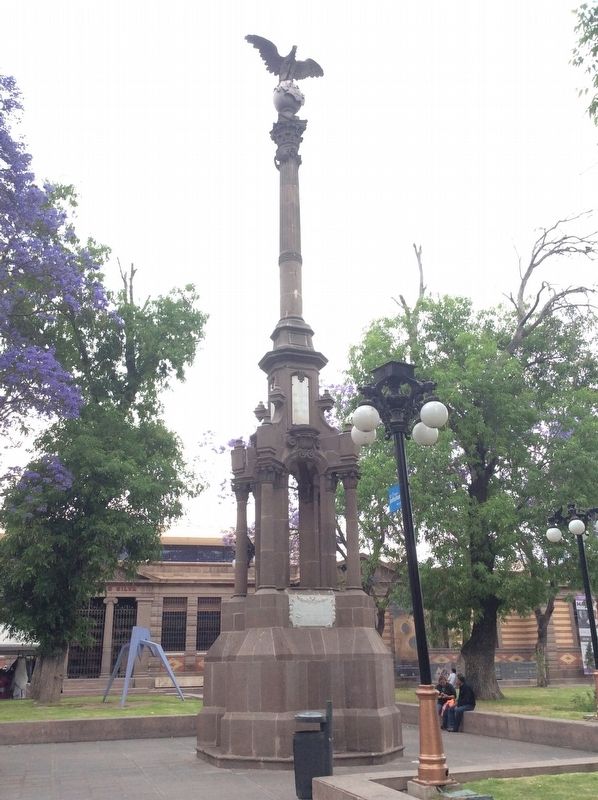 Tribute to the Heroes of Mexican Independence Marker. Click for full size. Tribute to the Heroes of Mexican Independence Marker image. Click for full size.