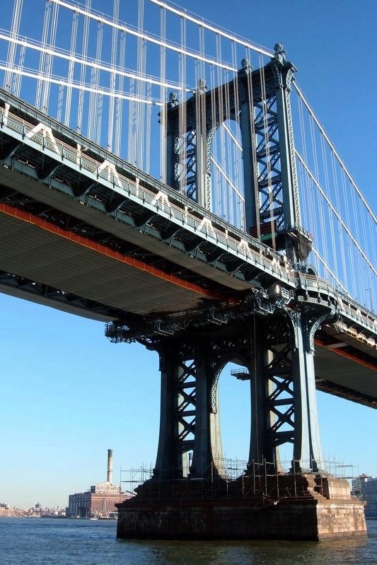 Manhattan Bridge Marker image. Click for full size.