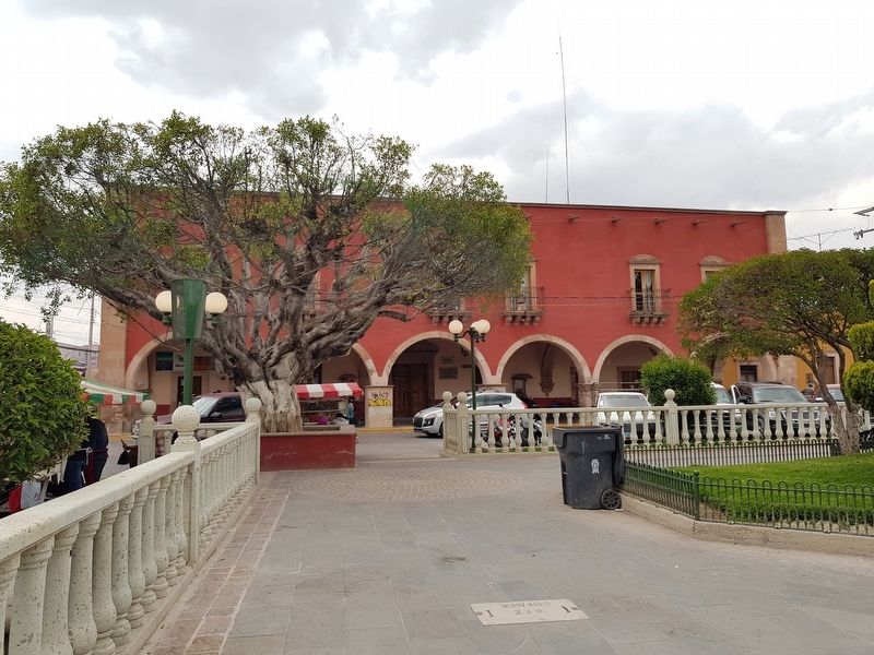Benito Ju�rez in San Felipe Marker image. Click for full size.