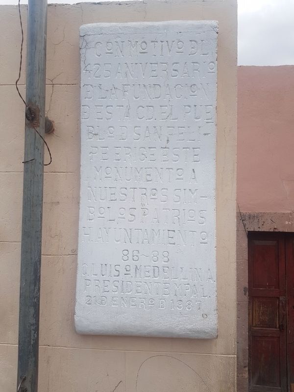 The Founding of San Felipe, Guanajuato Marker image. Click for full size.