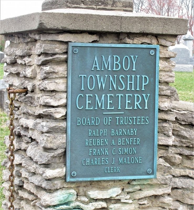 Amboy Township Veterans Memorial image. Click for full size.