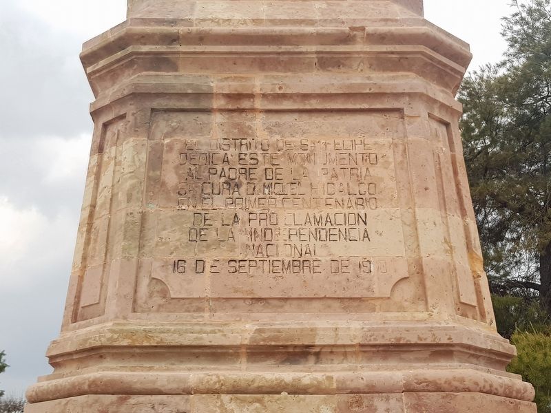 Hidalgo's Proclamation of Independence Marker. Click for full size. Hidalgo's Proclamation of Independence Marker image. Click for full size.